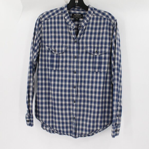 Filson Tops - filson shirt women's large Kadin Island Long Sleeve Button Up Shirt cotton